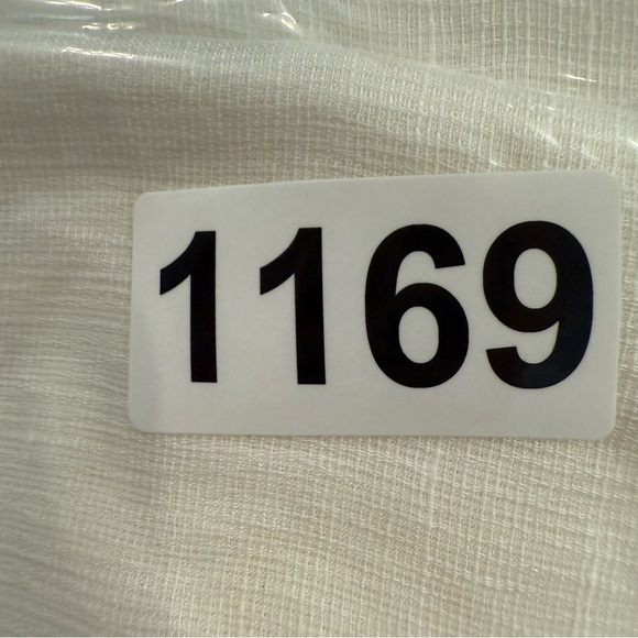 NWT Coldwater Creek Button Up Shirt Women’s Sz XL Ivory Linen Silk Lightweight - Picture 9 of 9